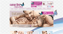 Desktop Screenshot of cuerpolibre.com